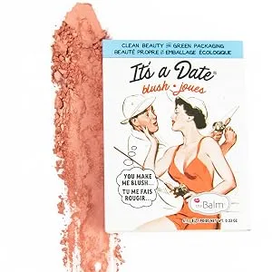 theBalm Clean and Green Powder Blush Third Date - Its a Date