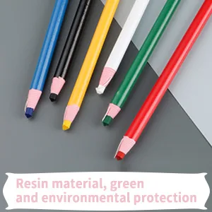 Lohas Select 12 Pieces Sewing Mark Pencil Tailor's Marking and Tracing Tools Free Cutting Crayons Sewing Fabric Pencil 6 Colors (6 Colors) - sewing supplies