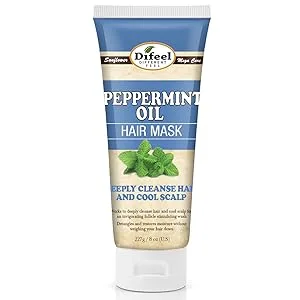 Difeel Peppermint Oil Hair Mask 8 oz. - Deep Conditioning Hair Treatment Mask - product information 12