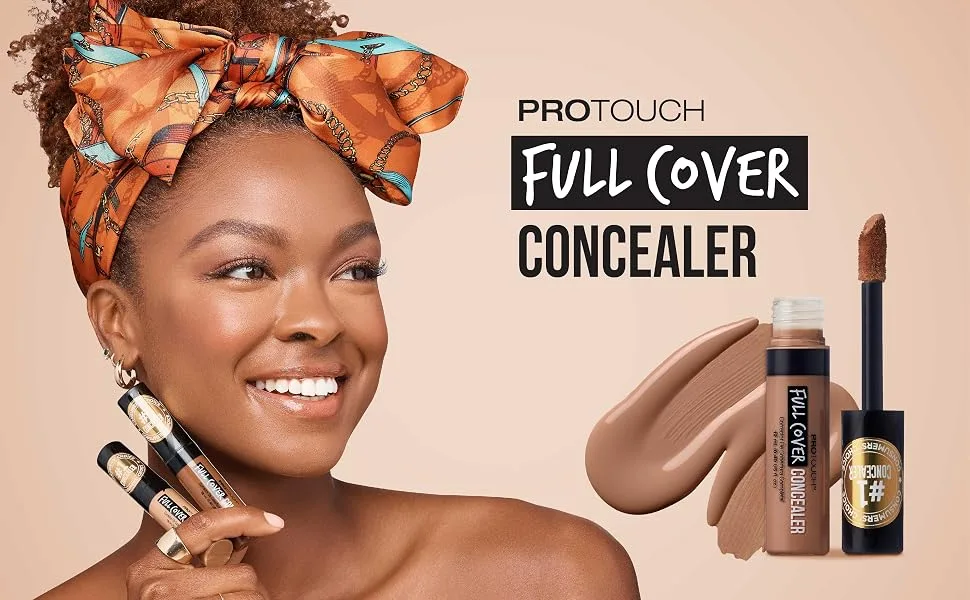 Kiss New York Professional ProTouch Full Cover Concealer 12mL (0.40 US fl. oz.) - (Mocha) - KPWC