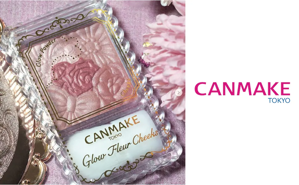 CANMAKE GLOW FLEUR CHEEKS 14 Rose Tea Fleur - product information 2