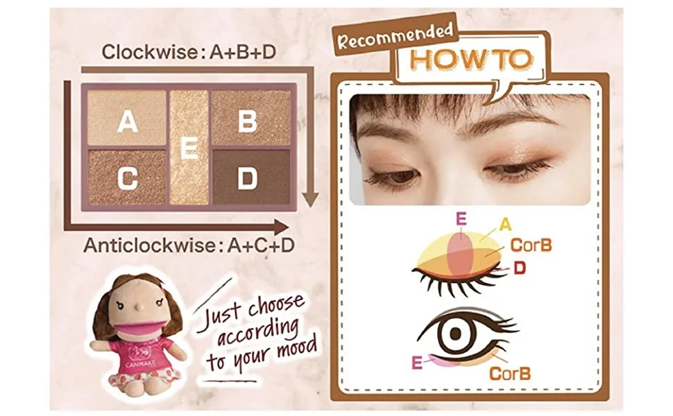 CANMAKE PERFECT STYLIST EYES 18 Bitter Sweet Memory - product information 5