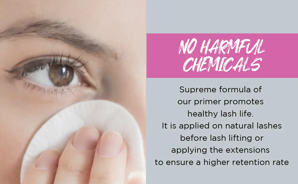 CLIONE PRIME Lash Primer For Eyelash Extensions - Clear Lash Cleanser  0.5 Fl Oz - product information 4