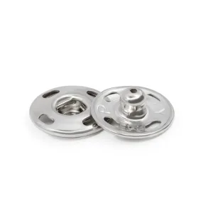 Dritz Sew On Snaps Nickel 48 Sets Fasteners  Size 4  48ct Nickel Size 4  48ct - image