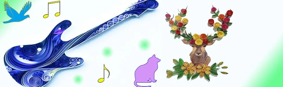 35 Colors 4200 Strips Paper Quilling Strips Set Width 5mm Length 54cm Quilling Art Strips for DIY Craft - 35 Colors 4200 Strips Paper Quilling Strips Set for DIY Craft