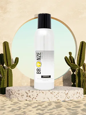 Bronze Cactus Glow Tanning Mist Light Weight  Not Sticky  Fast Drying - bronze cactus