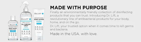 Dr. Lift Antibacterial Body Scrub  6 oz - Dr. Lift Brand CTA