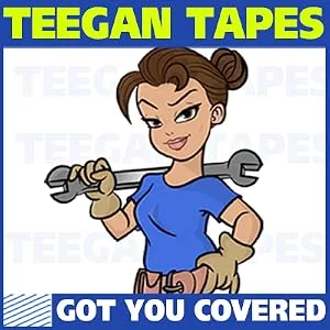 Hook and Loop Tape | Adhesive Roll | Double Sided Heavy Duty | Industrial Strength Strong | Black Strips | Sticky | 2 Inches x 16.5 Feet by Teegan Tapes - teegan tapes adhesives double sided clear repair caution anti slip safety patch tape painters pack