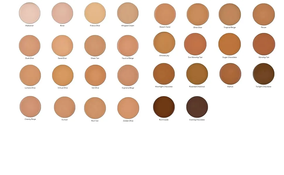 Jolie Picture Perfect Full Coverage Cream Foundation  Smooth Application 1 Oz/30ml (Light Shades) (Suntan) - picture perfect foundation