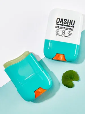 DASHU Solution Cica Shield Sun Stick .67oz   Face sun stick  SPF 50  UVA/UVB face & body protection for sensitive skin  Non-greasy sunscreen stick  Sun blocker - product information 7