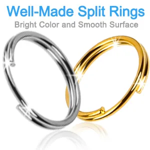 Split Rings for Jewelry Making  Caffox 700pcs Small Split Ring with Split Ring Pliers  Double Closed Jump Rings Craft Jump Loops Opener for Necklaces and Bracelets - jump rings