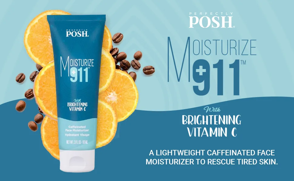 Perfectly Posh MOISTURIZE 911 Caffeinated Face Creme  3 fl. oz. - product information 4