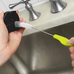 Full Circle Little Sipper Bottle & Straw Cleaner  One Size  Grey - Brush, Bottle, Lid, Straw, Set, Cleaning, Kitchen, Home, Detail, Dish, Sponge, Silicone, Recycle