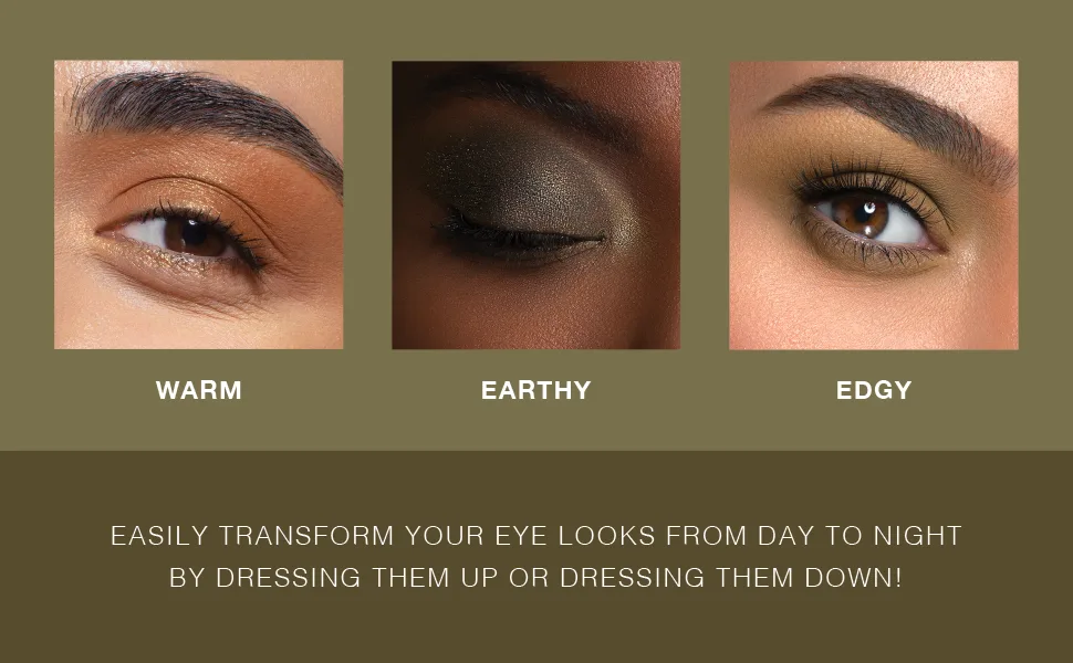 Dose of Colors - Eyeshadow Palette - Cutting Edge - Cutting Edge 3 different looks
