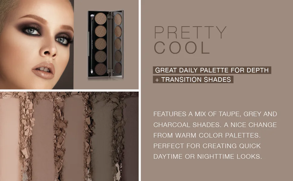 Dose of Colors - Eyeshadow Palette - Pretty Cool - Pretty Cool A+ content banner