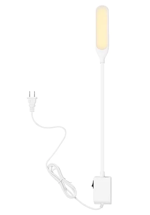 HengBo LED Sewing Machine Light  6000K Daylight Magnetic Led Work Light with Flexible Gooseneck for Sewing Machine Workbench Lathe Drill Presses 3D Printer Sewing Light - sewing machine light