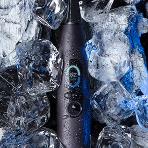 Oclean X Pro Electric Toothbrush 84 000 Movements/min Deep Cleaning with LCD Touch Screen  2H Fast Charge Lasts 30 Days  3 Modes 32 Intensities  Sonic Toothbrush Smart Timer- Black Purple - IPX7