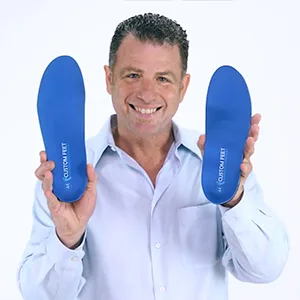 Custom FEET Personalized Orthotics Insoles for Men Women Kids Foot Arch Support (Dynamic Blue Insoles) - Custom feet insoles, Customer review, Satisfied Customer