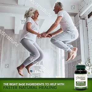 Dimmak Herbs Blood Purifier for Internal Cleansing & Detoxification + Benefits Liver and Kidney Function | Lab Tested Herbal Supplement - Tendon & Ligament Mending Pills