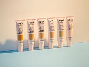 NYX PROFESSIONAL MAKEUP Total Control Pro Drop Foundation Illuminator  Warm - bare with me tinted skin veil bb cream