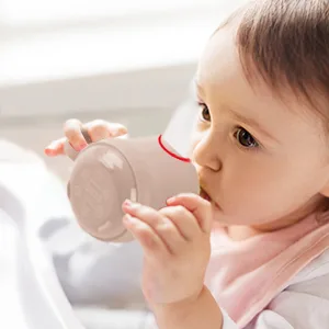 haakaa Silicone Toddler Cup - Durable Baby Training Cup for Baby Independent Drinking  Easy-grip Handles Drinking Cup for 6 Months+ Babies 150ml/5oz (Blush) - product information 16