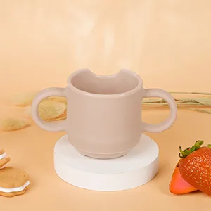 haakaa Silicone Toddler Cup - Durable Baby Training Cup for Baby Independent Drinking  Easy-grip Handles Drinking Cup for 6 Months+ Babies 150ml/5oz (Blush) - product information 21