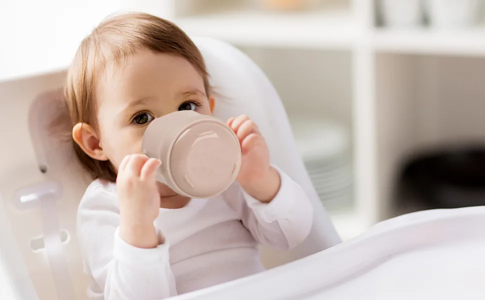 haakaa Silicone Toddler Cup - Durable Baby Training Cup for Baby Independent Drinking  Easy-grip Handles Drinking Cup for 6 Months+ Babies 150ml/5oz (Blush) - product information 22