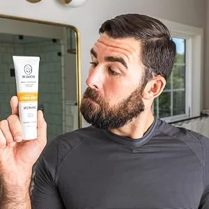 Dr. Squatch Teeth Whitening Toothpaste Kit - Day and Night Flouride Free Natural Toothpaste (1 Citrus Mint + 1 Sooth Spearmint Tooth Paste) 4.7 oz Tubes - morning natural toothpaste