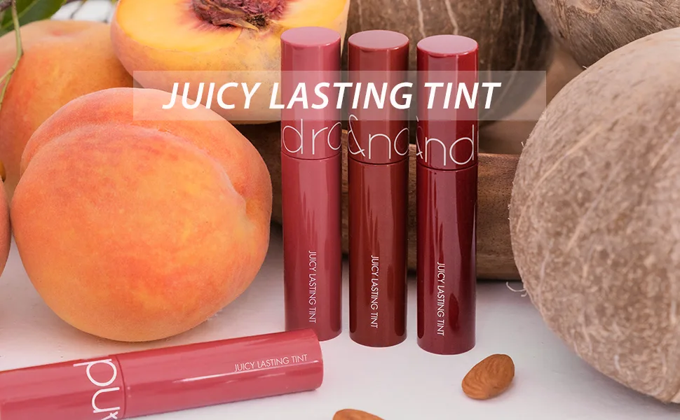 rom&nd ROMAND Juicy lasting Tint Ripe Fruit Colors (20 DARK COCONUT)   - product information 1