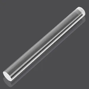 AUGSUN 1pcs Acrylic Clay Roller Acrylic Round Tube Roller Rolling Clay Bar Clear Clay Art Craft DIY Polymer Clay Tool - clay roller
