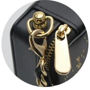 4Pcs Brass Ball Studs Rivets D Ring for Leather Crossbody Purse Craft Gold - product information 2