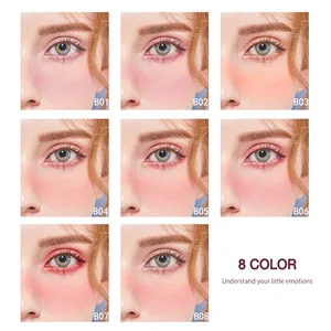 LAMUSELAND 8 Colors Soft Velvet Blush Matt Lasting Blusher (B02 ANGELIC) - product information 27