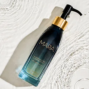 MARA - Natural Chia + Moringa Algae Enzyme Cleansing Oil | Clean  Non-Toxic  Plant-Based Skin Care (4 oz | 120 ml) - cleanse
