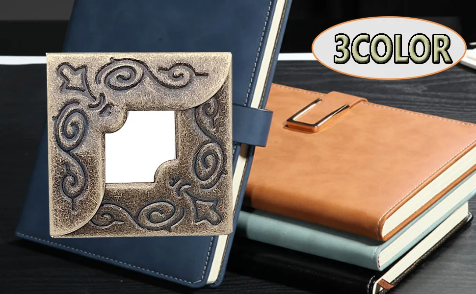 150PCS Book Corner Protector Metal Corner Cover for Scrapbook Album Menu Folder Include 50PCS Gold  50PCS Silver and 50PCS Bronze - zhutu