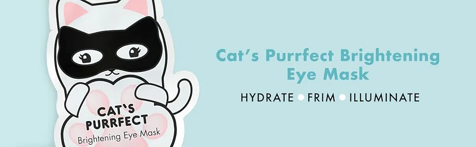 TONYMOLY Cat's Purrfect Brightening Eye Mask  3 ct. - product information 2