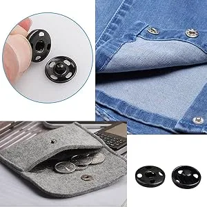 Sew-on Snap Press Button Sewing Hook and Eye Closure for Skirt  Dress  Bra Clothes Craft - Sew-on Snaps