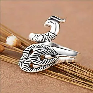 3PCS Adjustable Knitting Loop Crochet  Ksndurn Crochet Ring - Knitting Accessories  Peacock Open Finger Ring/Adjustable Braided Ring for Faster Knitting - crochet ring