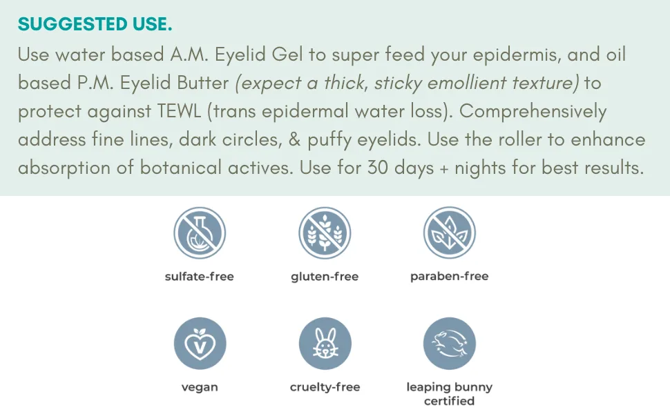 We Love Eyes - 24 Hour Eye Cream System - product information 4