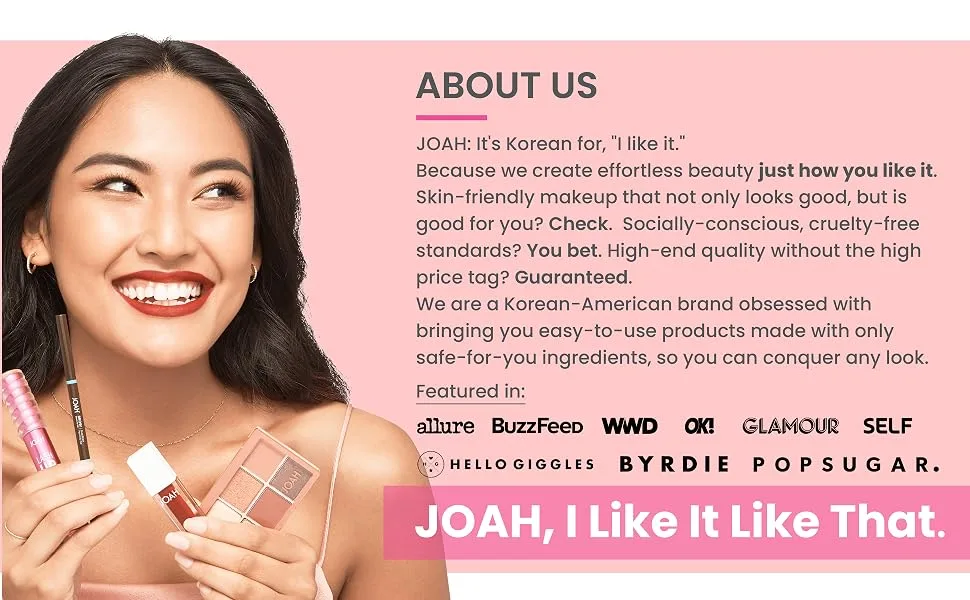JOAH Lash UPrising Mascara  Waterproof  Volumizing & Lengthening  Cruelty-Free Korean Beauty Makeup - Waterproof Blackest Black - lash uprising