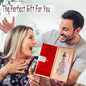 Gireatick Long Lasting Matte lipstick in Velvety Red  Unique Violin Appearance Design  Waterproof Durable Mist Liquid Lipstick with Gift Box - matte lipstick
