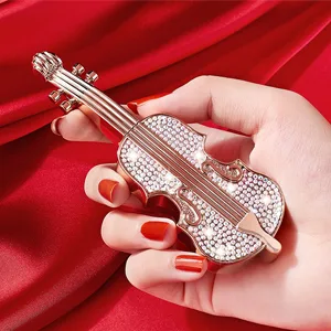 Gireatick Long Lasting Matte lipstick in Velvety Red  Unique Violin Appearance Design  Waterproof Durable Mist Liquid Lipstick with Gift Box - matte lipstick