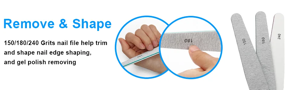 Nail Files and Buffer  Ahier Professional Manicure Tools Kit 6pcs Rectangular Art Care Buffer Block+4pcs Double-sided Nail File Block for Salon Nail Art (10 PCS) Ten Colors - 4pcs 4-ways Buffer Block+6pcs Double sided Nail File