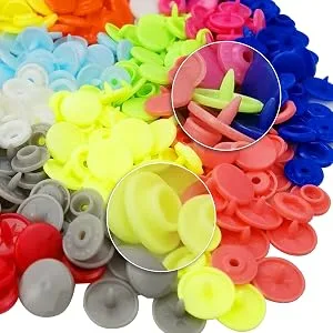TmppDeco Plastic Snaps with Snap Pliers  460 Sets 24-Colors Snap Buttons for Sewing  Snap Fasteners Kit for Sewing  Clothing  Crafting - plastic snaps for sewing