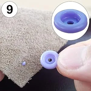 TmppDeco Plastic Snaps with Snap Pliers  460 Sets 24-Colors Snap Buttons for Sewing  Snap Fasteners Kit for Sewing  Clothing  Crafting - snaps for sewing