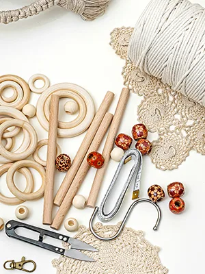 Macrame Kit - 227pc Macrame Wall Hanging Kit. Macrame Plant Hanger Kit Supplies 225y Macrame Cord 3mm Beads Wood Dowels Rings E Book. Macrame Starter Set Hanging Plant DIY Craft Kits Adults Beginners - macrame wall hanging kits for adults