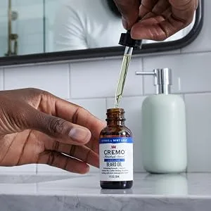 Cremo Beard Oil  Cooling Citrus & Mint Leaf  1 fl oz - Restore Natural Moisture and Soften Your Beard To Help Relieve Beard Itch - beard