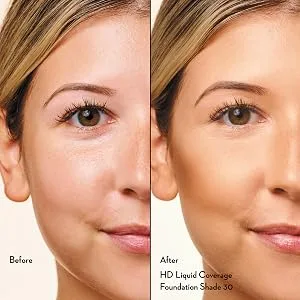 Catrice | HD Liquid Coverage Foundation | High & Natural Coverage | Vegan & Cruelty Free (055 | Warm Bamboo) - HD Liquid Coverage Foundation shade 030