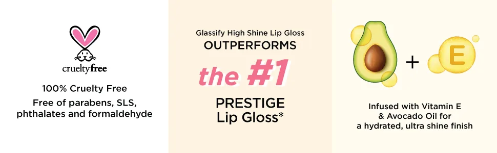 JOAH Glassify High Shine Lip Gloss  Milky Way - good stuff