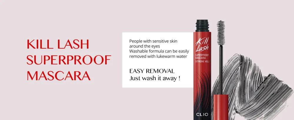 CLIO Kill Lash Superproof Mascara  Ultra-Volumizing  Smudge-Proof  Clump-Free  Curl-Holding  Long-Lasting  0.24 fl oz (003 SLEEK VOLUME) - product information 10