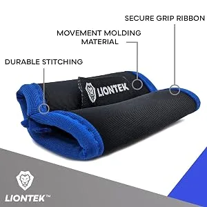 LIONTEK BJJ Outer Double Finger Sleeve Tape Replacement (Pinky-ring/Pointer-middle finger) Medium - Double Finger Sleeve